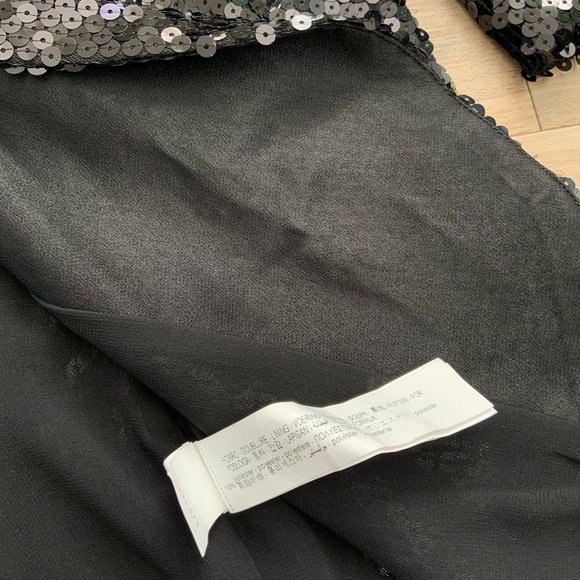 Zara Black Sequin Dress - Picture 16 of 16